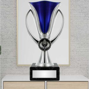 Blue & Silver Cup