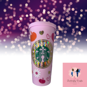 Pink Cold Coffee Tumbler