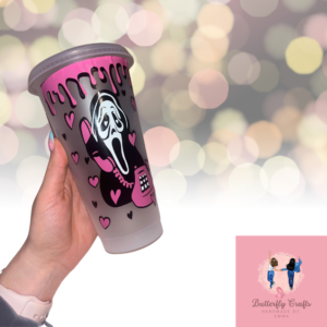 Clear Cold Cup Scream Edition