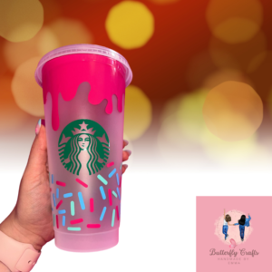 Pink Cold Cup *Bucks Edition